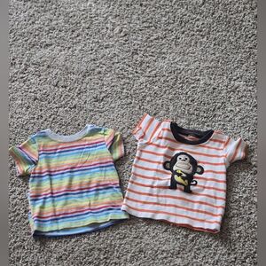 Pqck of 2 Boys Short Aleeve T-shirt